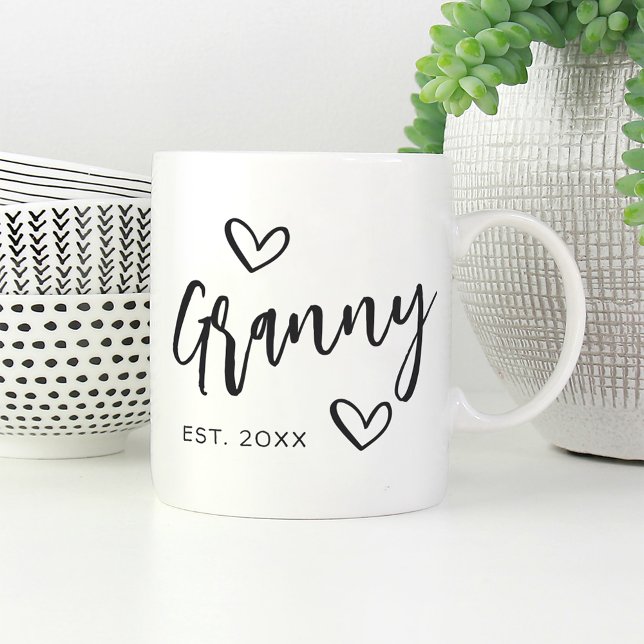 Mug Granny Year Établie Grand-mère (Créateur téléchargé)