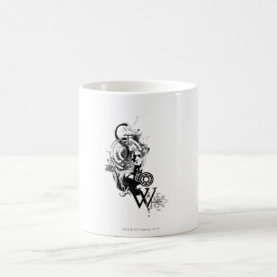 Mug Graphique bleu 2 de lanterne