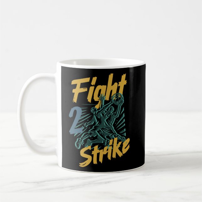 Mug Graphique de Basket-Ball (Gauche)