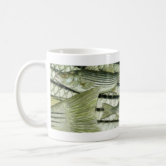 Mug Graphique de basse par bandes (Gauche)