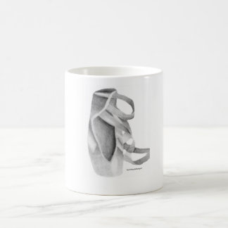 Mug Graphique de chaussure de Pointe de ballet
