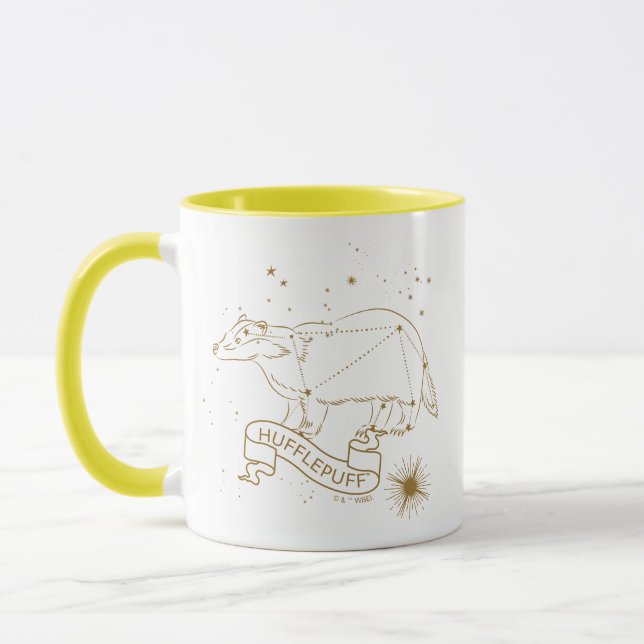 Mug Graphique de constellation HUFFLEPUFF™ (Gauche)