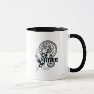 Mug Graphique de lanterne bleue 4