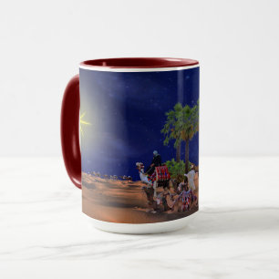 Mug Graphique de Noël étoilé masculin