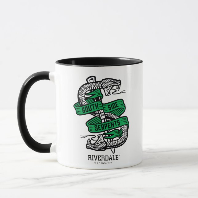Mug Graphique des serpents du côté sud (Gauche)