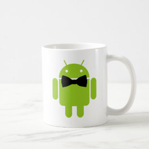 Mug Graphique d'icône de robot Android formel