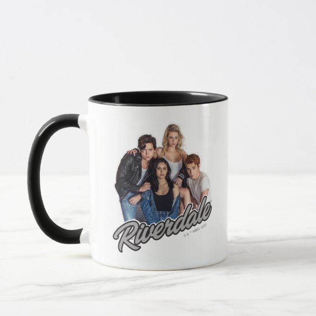 Mug Graphique du groupe Retro Riverdale (Gauche)