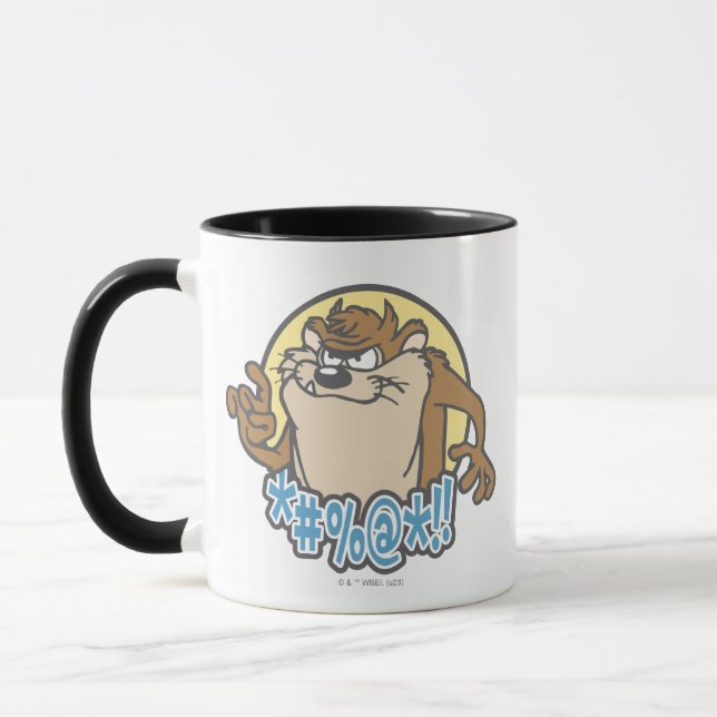 Mug Graphique en cercle extensible TAZ™ (Gauche)