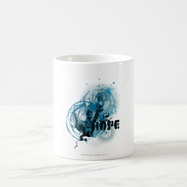 Mug Graphique en lanterne bleue 3 (Centre)