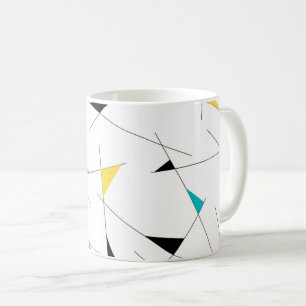 Mug Graphique géométrique moderne, tendance, simple et