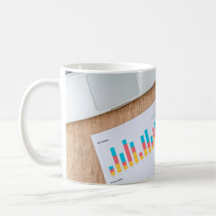 Mug Graphique graphique finance données financières