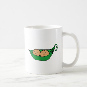 Mug Graphique jumeau de cosse