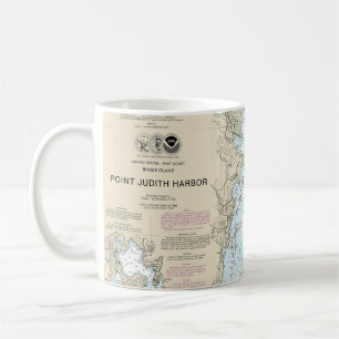Mug Graphique nautique du port de Point Judith 13219
