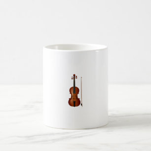 Mug Graphique réaliste de violon et d'arc