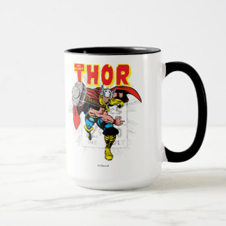 Mug Graphique Thor Retro Comic Price
