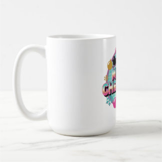 Mug Graphisme de Noël rétro des années 80