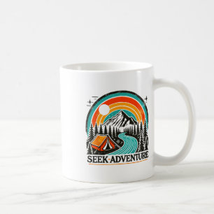 Mug Graphisme de recherche d'aventure Explorez le plei