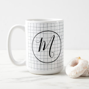 Mug Graphisme moderne et personnalisé Lignes de crayo