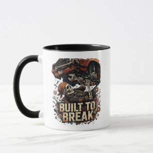 Mug Graphisme Streetwear Squelette de Mécanicien Const