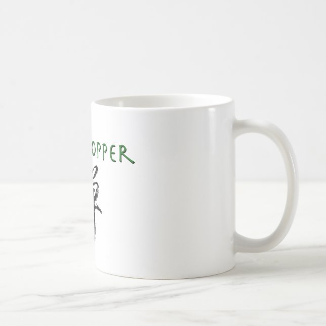 Mug Grasshopper avec le symbole "Zen" (Droite)