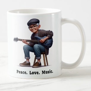 Mug Gratuit Citoyen Aîné Spiraté Bénéficiant De La Vie