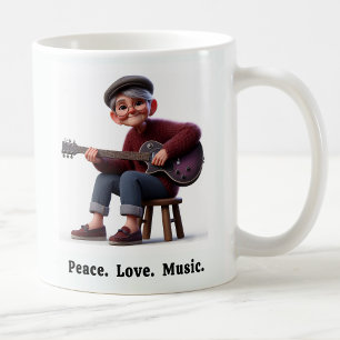 Mug Gratuit Citoyen Aîné Spiraté Bénéficiant De La Vie