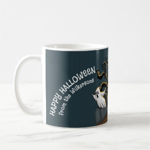 Mug Graveyard Zombie et Ghosts mignonne Halloween heur
