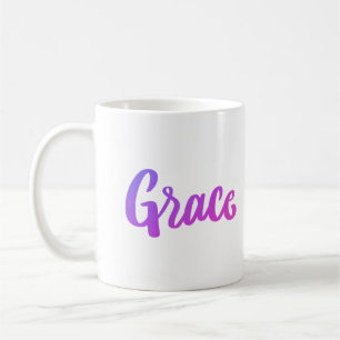 Mug Gravité de dégradé violet et rose