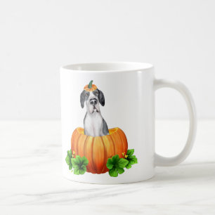 Mug Great Dane Halloween Fawn/Mantle UC personnalisé