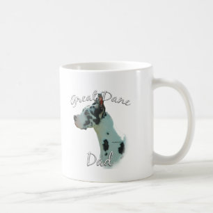 Mug Great Dane (harlequin) Papa 2
