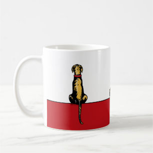 Mug Great Dane Sit Brindle UC