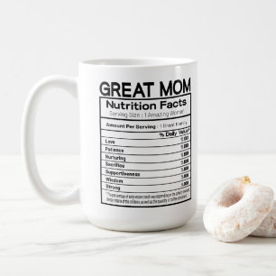 Mug Great Mom Nutritional Facts