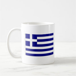 Mug Greece Flag and Name of Anthem