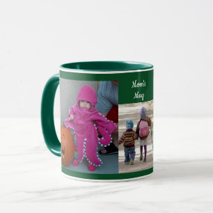 Mug Green Personnalise 3 MODÈLES PHOTO-Cadeaux