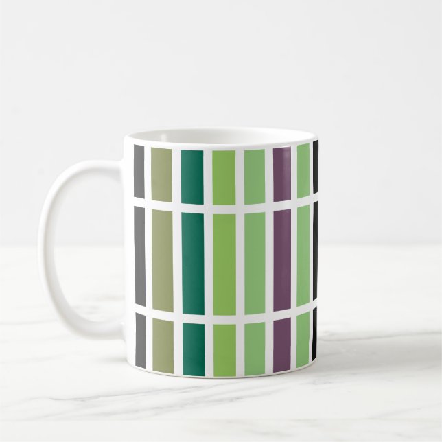 Mug Green purple Black Hues (Gauche)