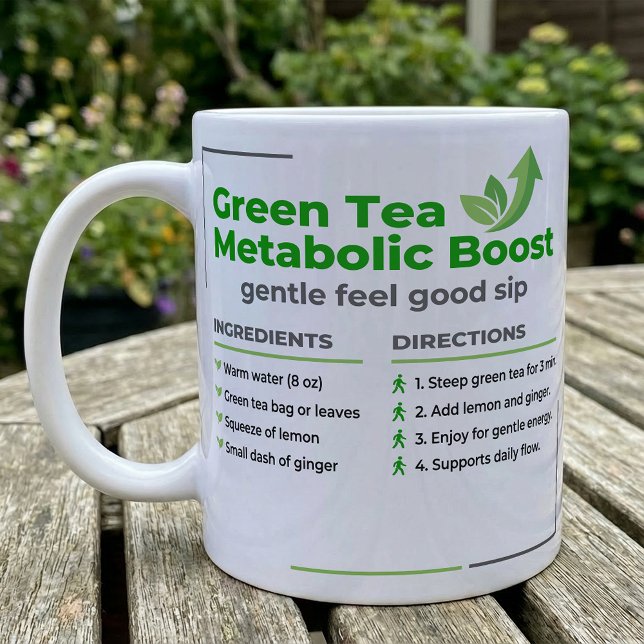 Mug Green Tea Lemon Ginger Steep Guide (Créateur téléchargé)