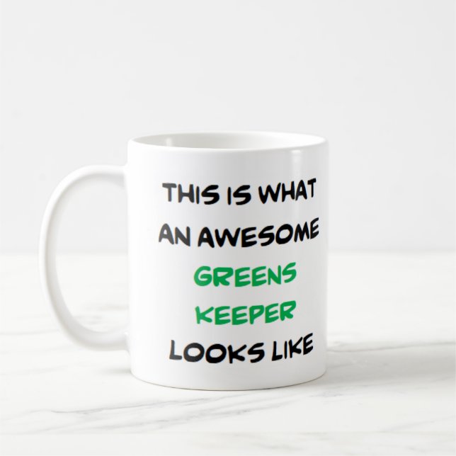 Mug greenskeeper, génial (Gauche)