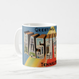 Mug Greeting carte postale de Nashville Tennessee