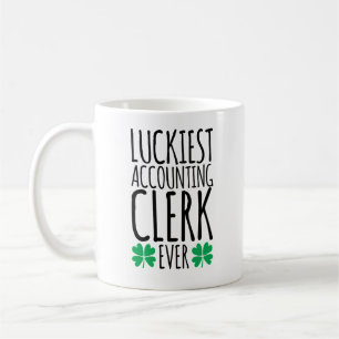 Mug Greffier en comptabilité Lucky