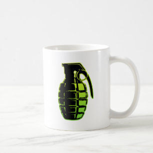 Mug Grenade à main - vert