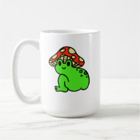 Grenouille à tête de champignon