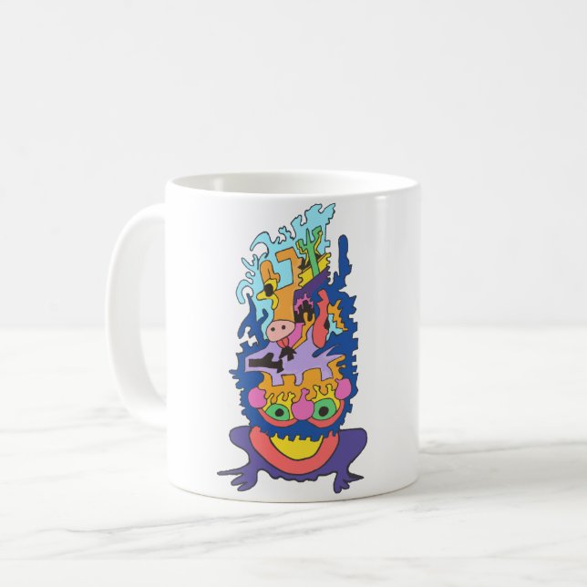 Mug Grenouille Ambitieuse (Devant gauche)