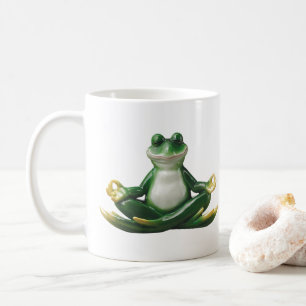 Mug Grenouille de yoga, cadeaux de yoga, cadeaux de