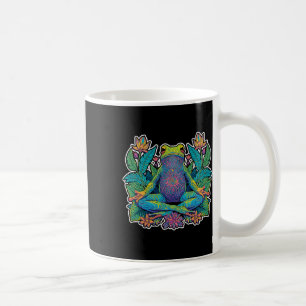 Mug Grenouille de yoga méditer pose zen lance étiremen
