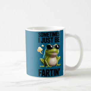 Mug Grenouille Drôle - Parfois Je Fais Juste Des Pets