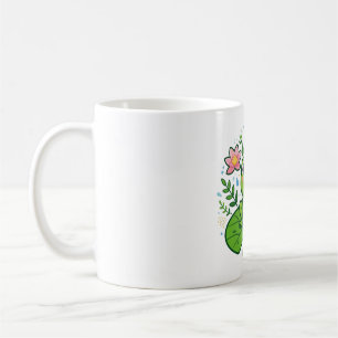 Mug Grenouille Mignonne Lotus Kawaii Animal