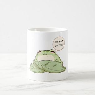 Mug Grenouille mignonne Ne Pas Déranger Design Endormi