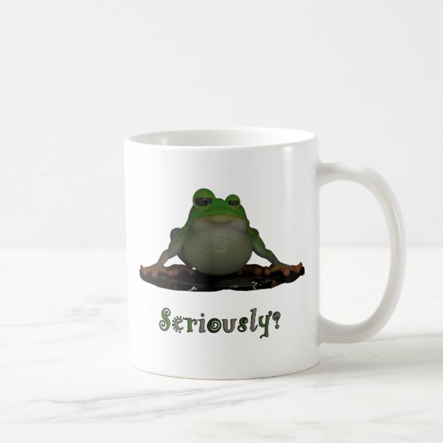 Mug Grenouille sérieuse (Droite)