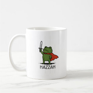Mug Grenouille Super-héros Hazzah Dessin Animé