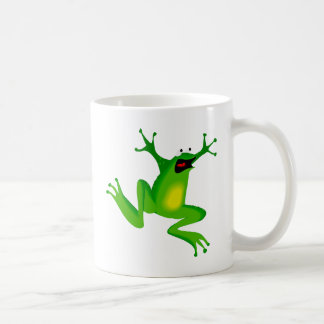 Mug grenouille verte de danse